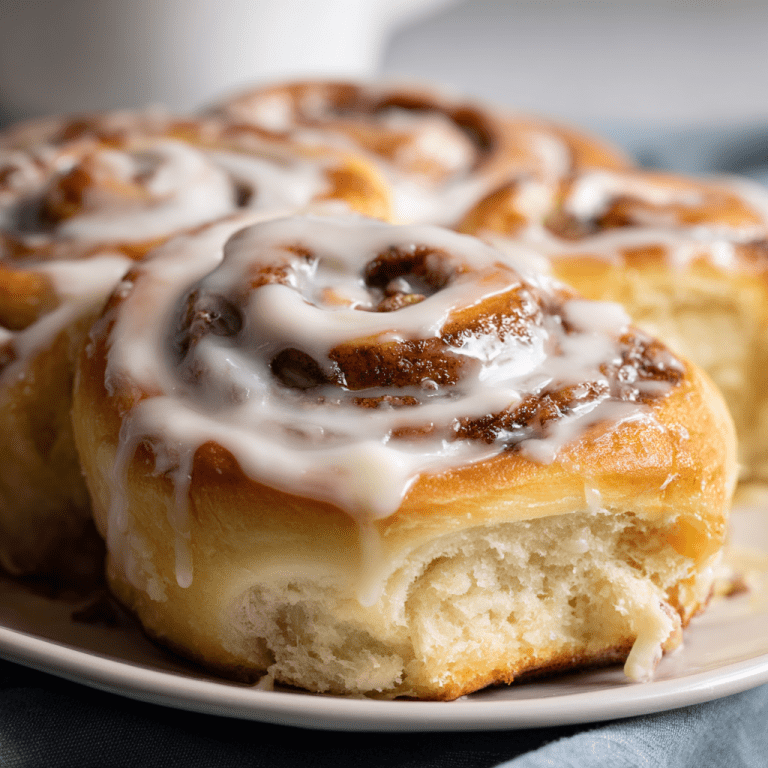 Cinnamon Rolls with Cream Cheese Frosting