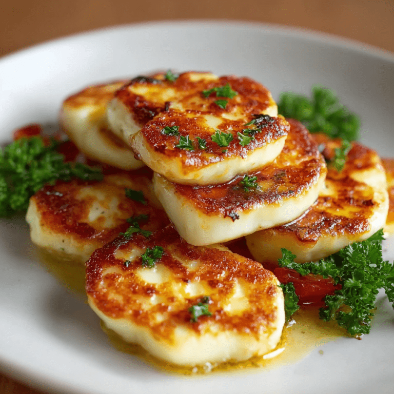3-Ingredient Pan-Fried Halloumi