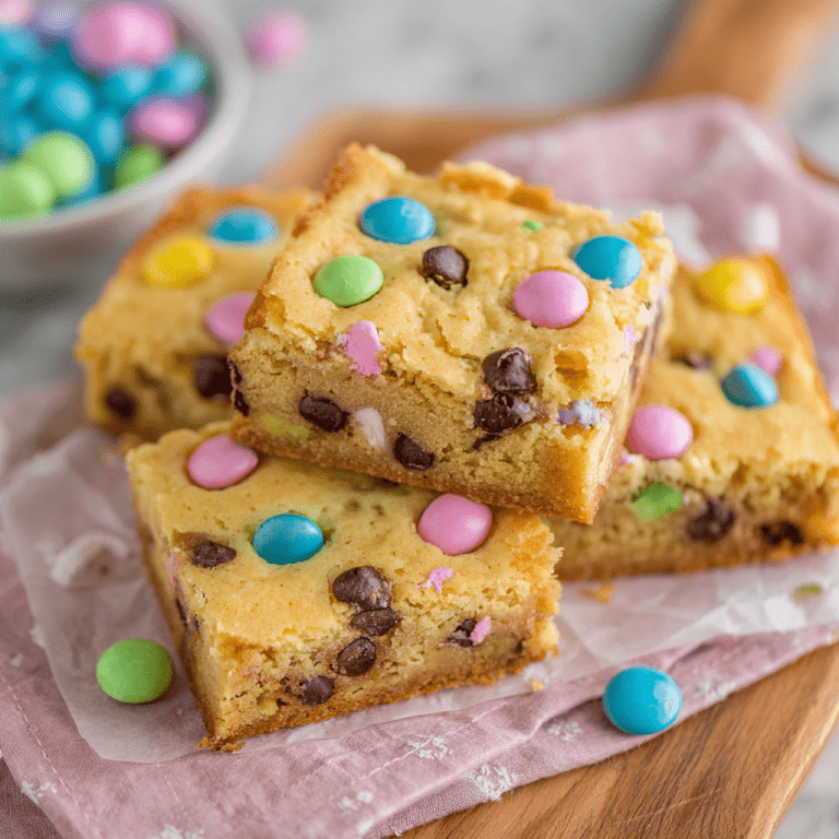 Easter Cake Mix Cookie Bars
