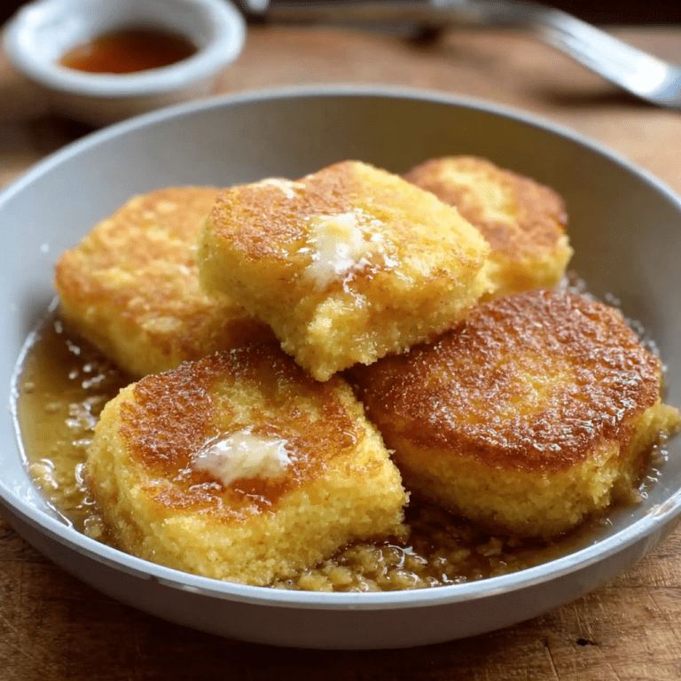 3-Ingredient Fried Cornmeal Mush