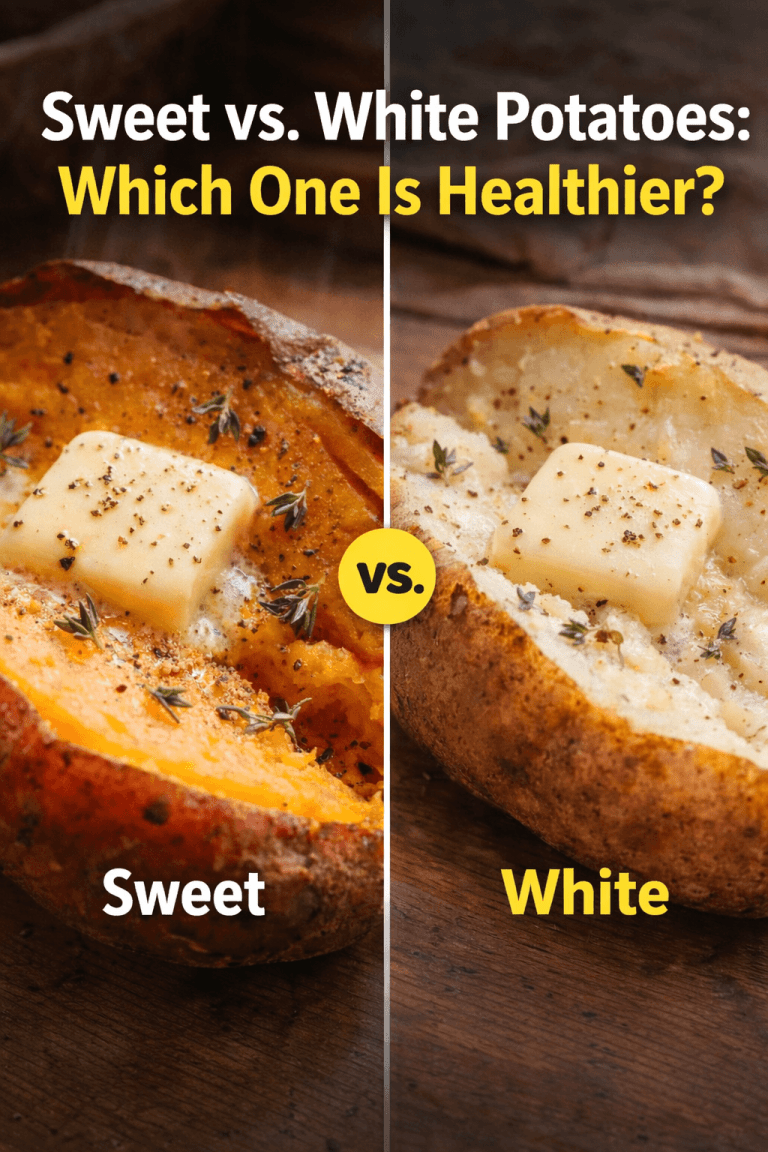 Sweet Potatoes vs. Regular Potatoes: Which One’s Actually Healthier?
