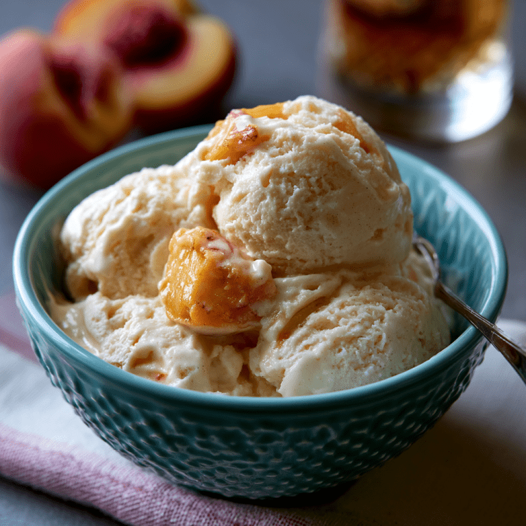 Peach Ice Cream