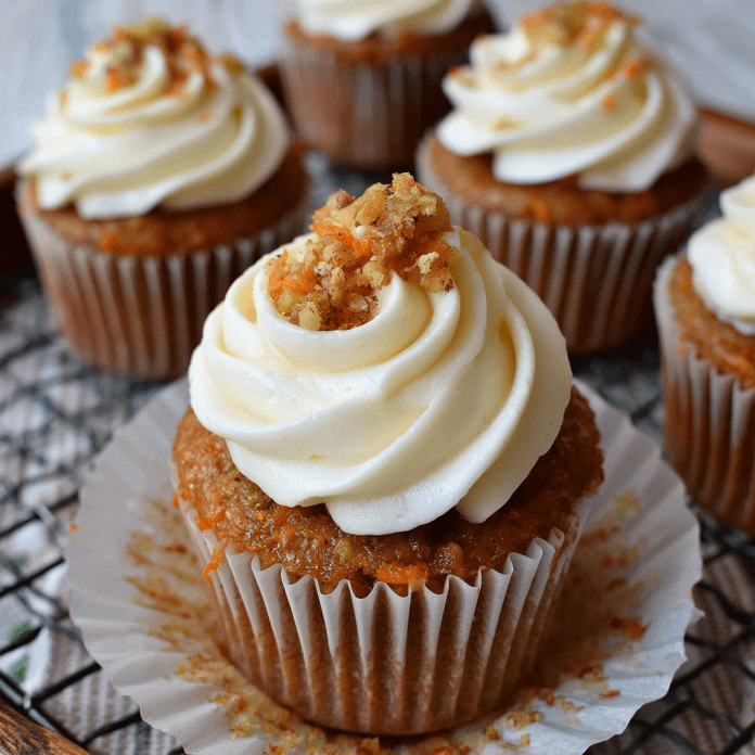 Carrot Cake Cupcakes